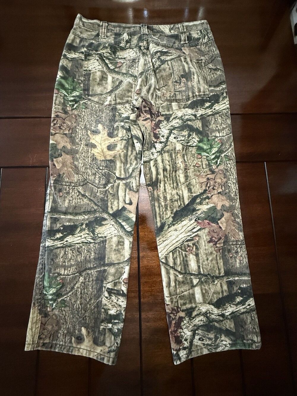 Mossy Oak Break-Up Infinity Camo Pants Mens 34/30 (33.5/28) Straight Leg Cotton